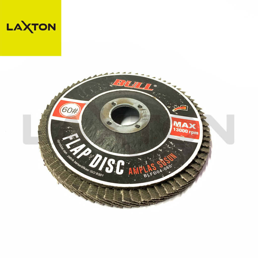 Bull Flap Disc Amplas Susun 4&quot; 72 Daun