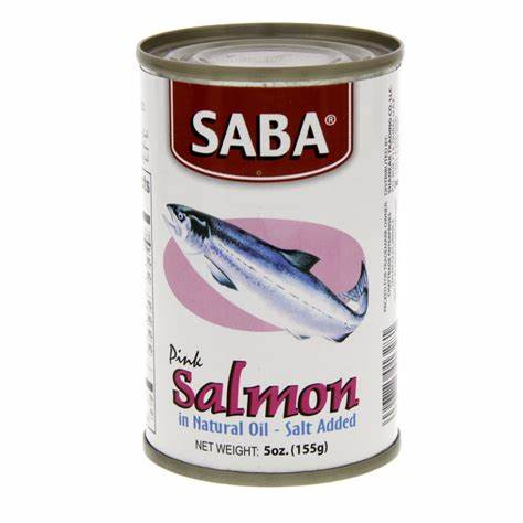 

SABA PINK SALMON NATURAL IN OIL 155g/200g