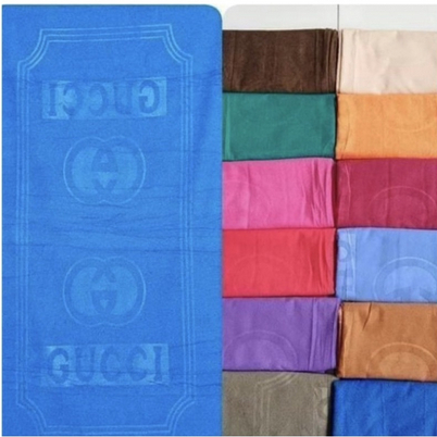 Handuk Mandi GUCCI Polos JUMBO uk 90x160 Handuk Microfiber 90 x 160 Handuk Pantai Jumbo Soft Lembut Halus Handuk Fashion Murah