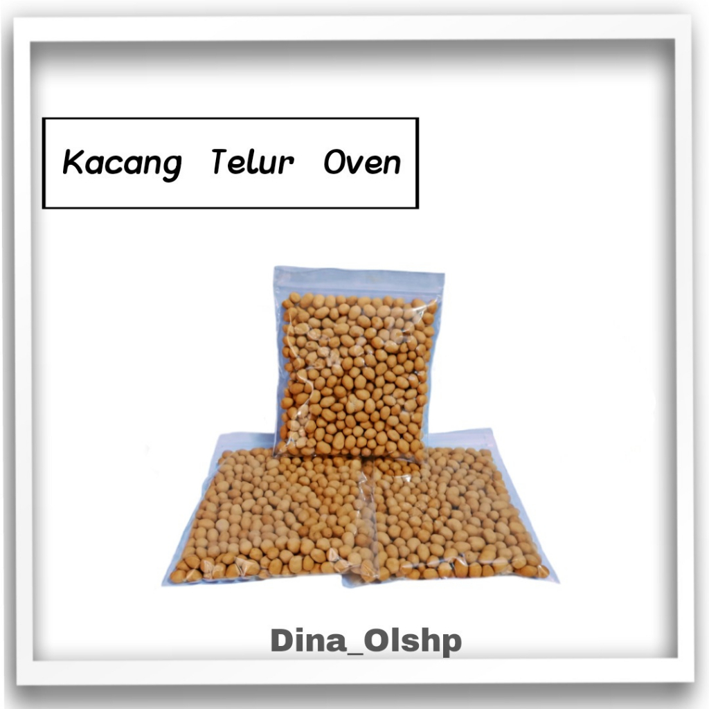 

Kacang Telur Oven - 250 gram - Kemasan Ziplock