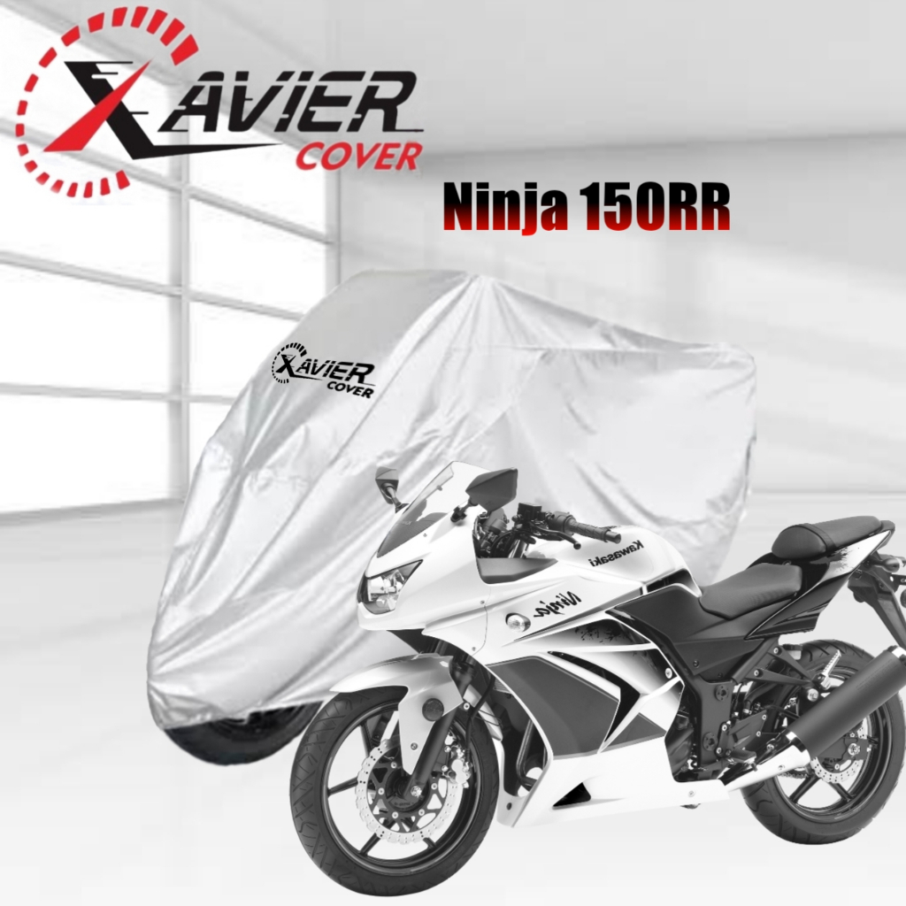 Cover / Sarung Motor Ninja 150RR Cover Motor SILVER Waterproof