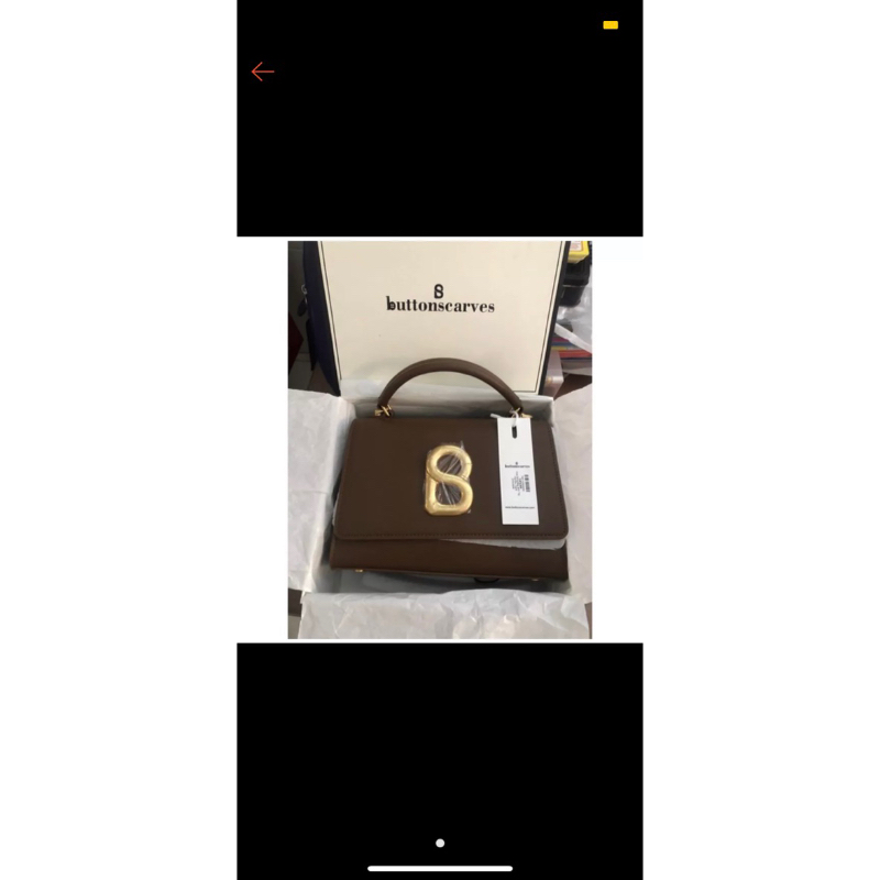 Alva black bag buttonscarves