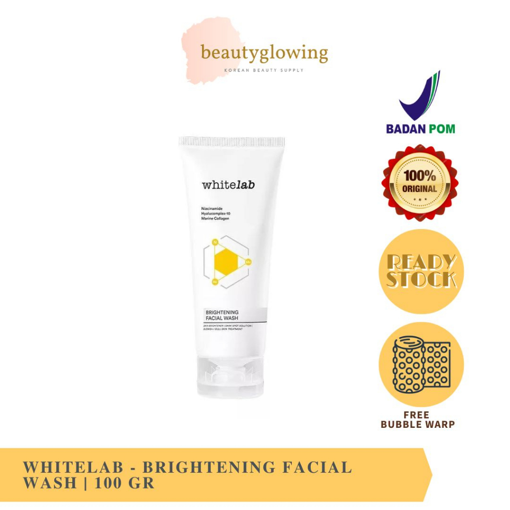 [BPOM] Whitelab - Brightening Facial Wash 100 gr