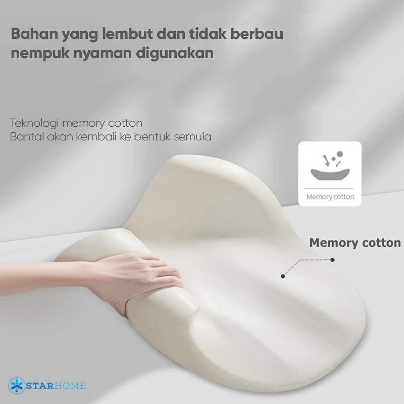 Bantal Leher Mobil Bantal Pinggang Penyangga Leher Punggung Lumbar Memory Foam Sandaran Mobil Sandaran Kepala Bantal Mobil