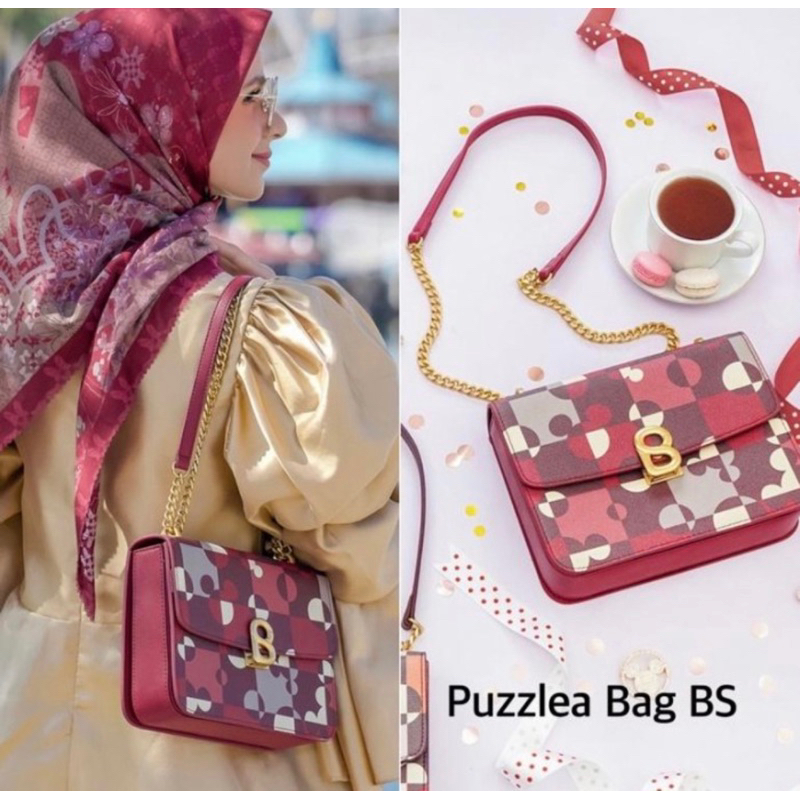 Preloved Buttonscarves Puzzlea Disney Bag