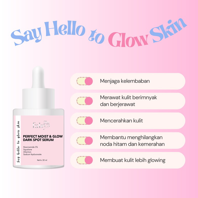 Perfect Moist &amp; Glow Dark Spot Serum (2in1 Moisturizer &amp; Serum)