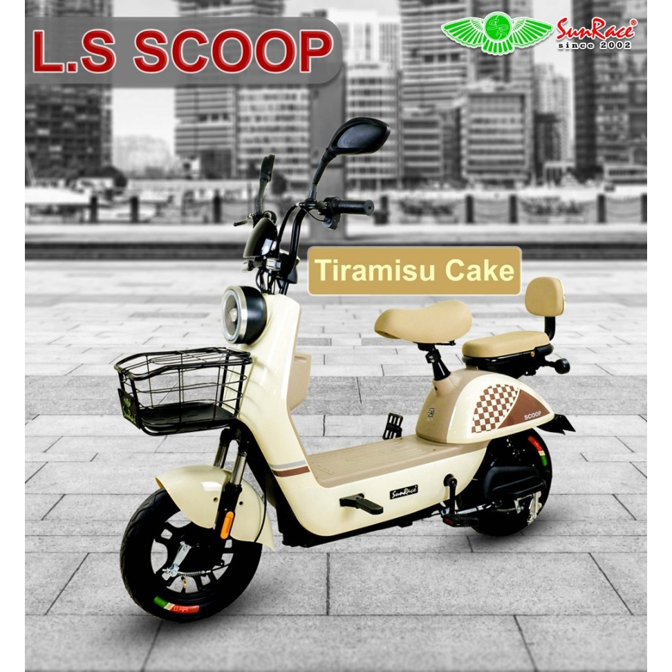 Sepeda Listrik - Sunrace LuxStyle Scoop