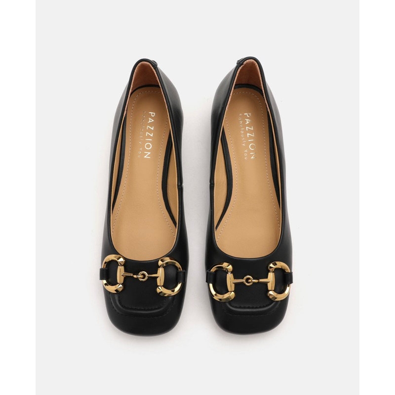 Pazzion Oli Horsebit Low Heels