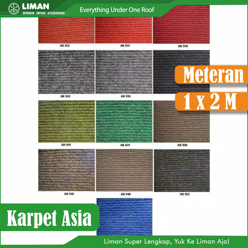 Karpet Asia Lebar 2m