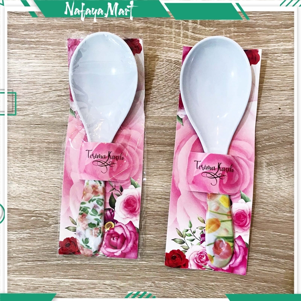 CENTONG NASI ANTI LENGKET MELAMIN / SOUVENIR CENTONG NASI MELAMIN