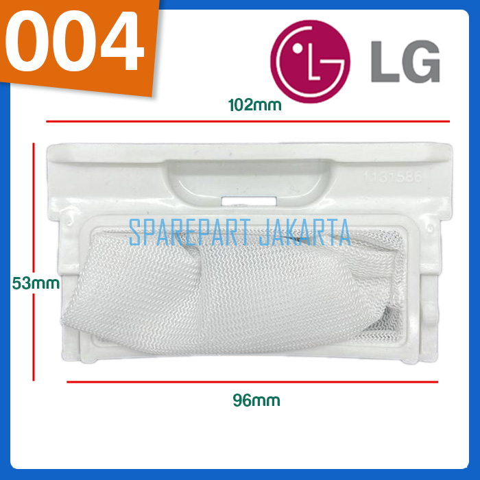 SPAPEPART JAKARTA- Saringan mesin cuci LG WKN-004 / sparepart mesin cuci kulkas ac/mesin cuci sanken
