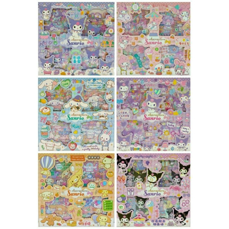 

Stiker box Sanrio 32 lembar
