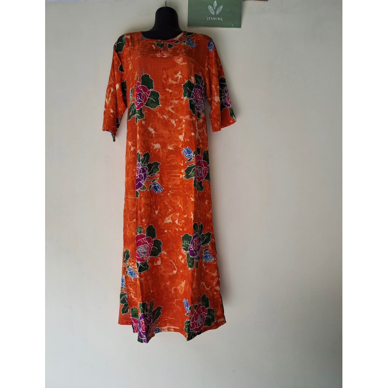 Batik Sunan Model Longdress Muslim Daster &amp; Celana Panjang