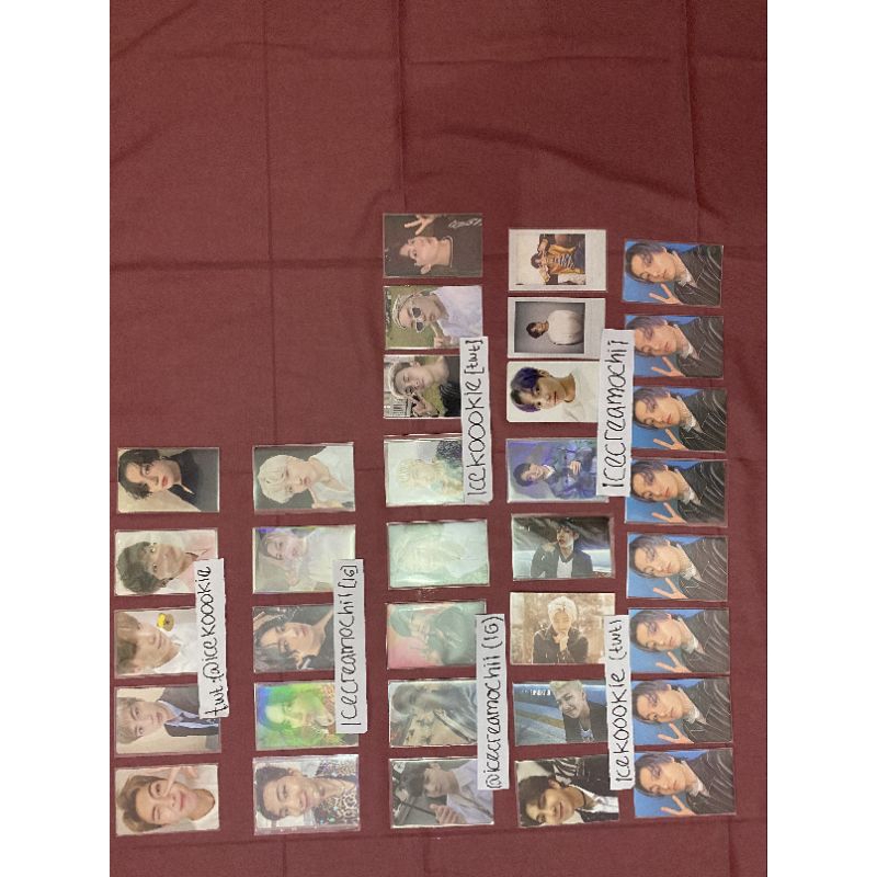 [OFFICIAL] JUAL PHOTOCARD DVD WINGS, MOTS ON:E, BLURAY 2019 2020 JUNGKOOK, LUCKYDRAW BUTTER SW PWS M