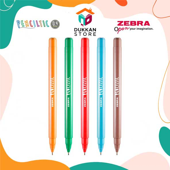 

Pulpen Penciltic - Fineliner Penciltic Zebra #zebra