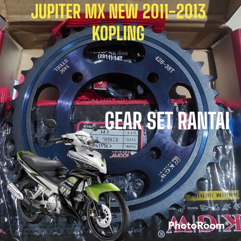 Gear Set Jupiter Mx New Kopling, Gear Paket Jupiter Mx New Kopling