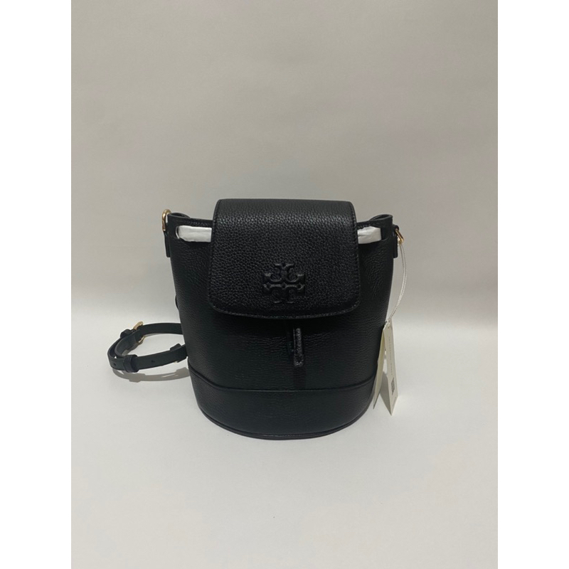 Tory burch thea mini bucket backpack black
