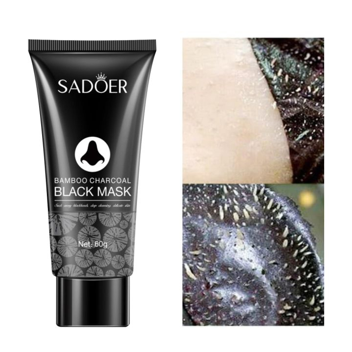 Sadoer Black Mask Masker Komedo Masker Wajah 60 Gram