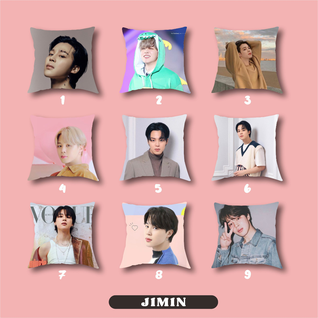 Bantal Member BTS JK V JIMIN SUGA