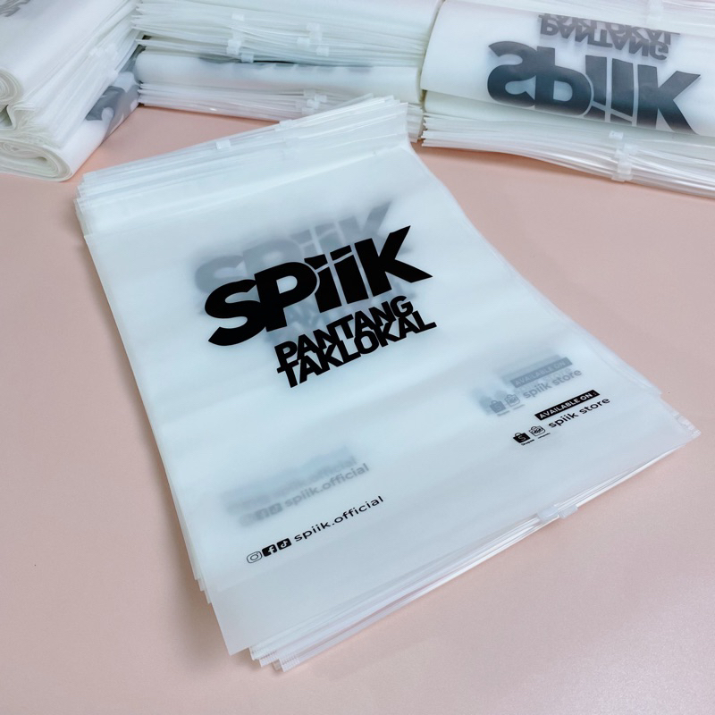 Zipper Bag / Plastik Ziplock / Sablon Plastik Ziplock