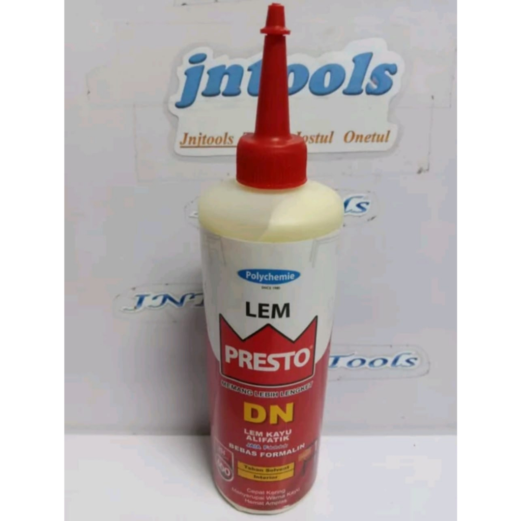 

LEM KAYU PRESTO DN 600 Gr - LEM KAYU 17297 - LEM VENEER - LEM HPL - LEM KERTAS - LEM KERAMIK