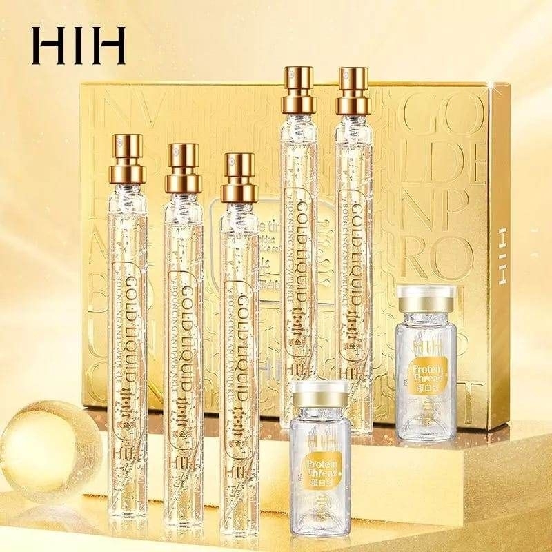 COD HIH Set Gold Protein Line Benang Kolagen Emas Anti -Keriput Pemutih Benang Collagen 1box