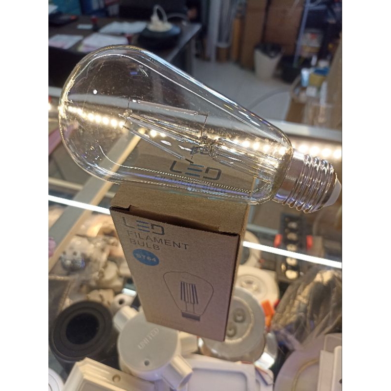 Lampu LED Filament Bulb Edison ST64 non dimmable