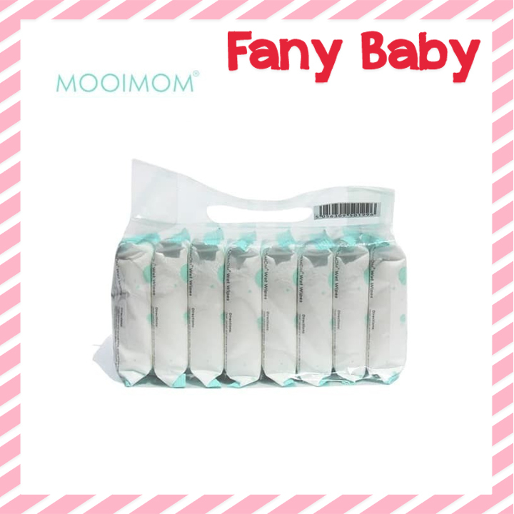 MOOIMOM BABY WET WIPES 8PACK