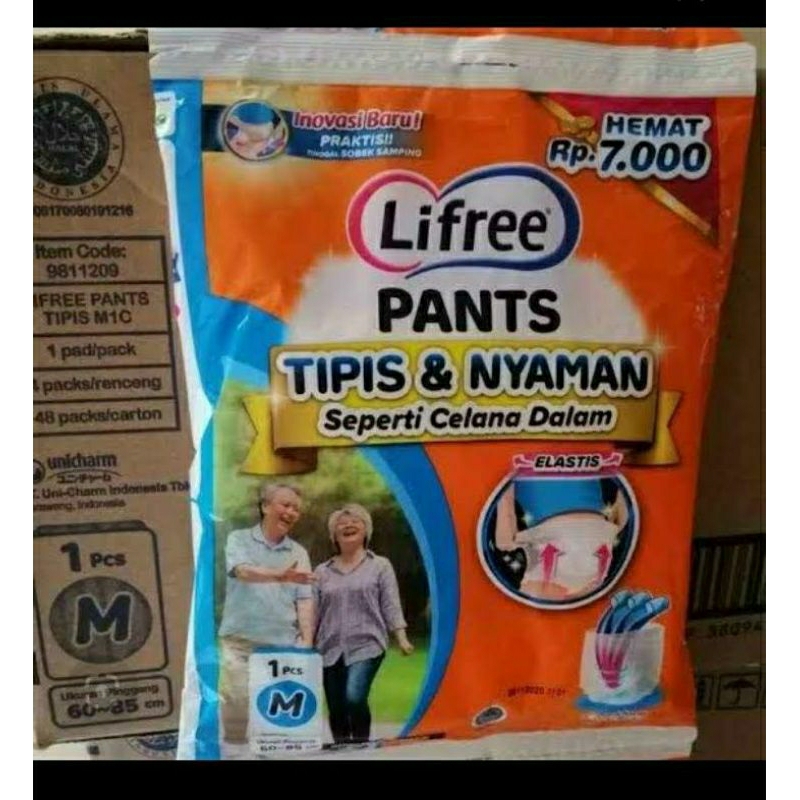 LIFREE popok celana dewasa ukuran M