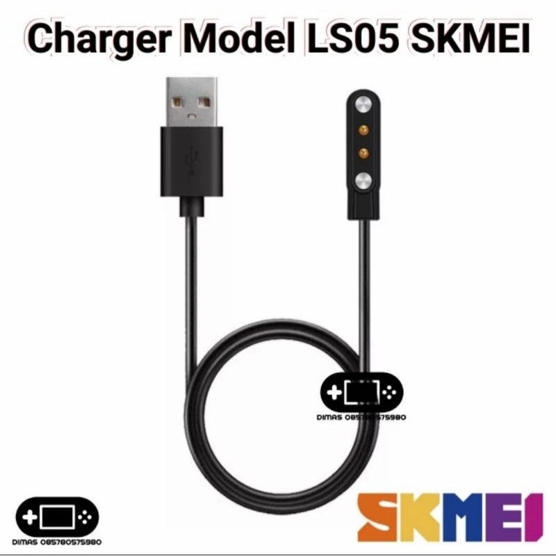 Charger Model LS05 SKMEI Charging H30 L8 Kabel USB Smartwatch H 30