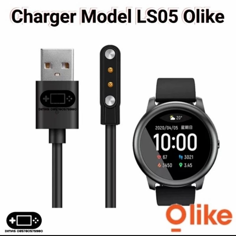 Charger Model LS05 Olike Charging OW W3 Smartwatch Oase W1 H12W Horizon W12 Zeth OW-W5