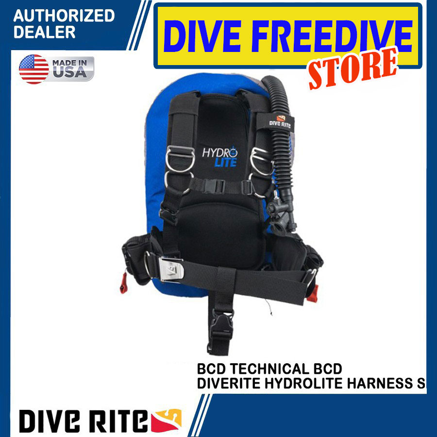 HL1000 BCD Diverite Hydro Lite Harness S Dive Rite (30Lb) Dive rite Scuba Diving Technical Donut Tec