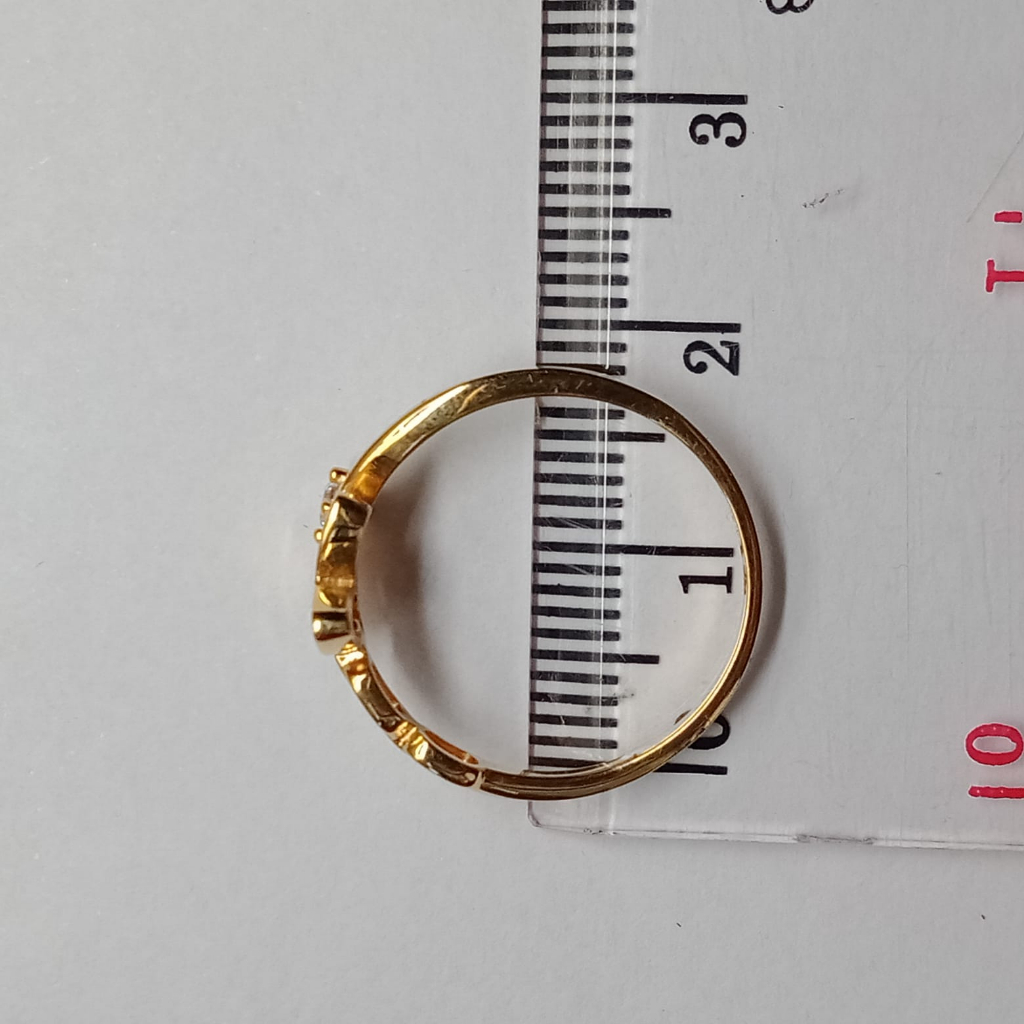 Cincin Emas 17K - 1.75 Gr Kadar 750 - 4698