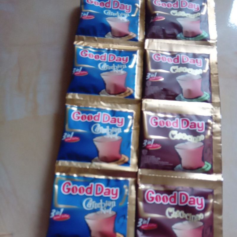 

Kopi Good Day 20 Gram Sachet All Variant Eceran