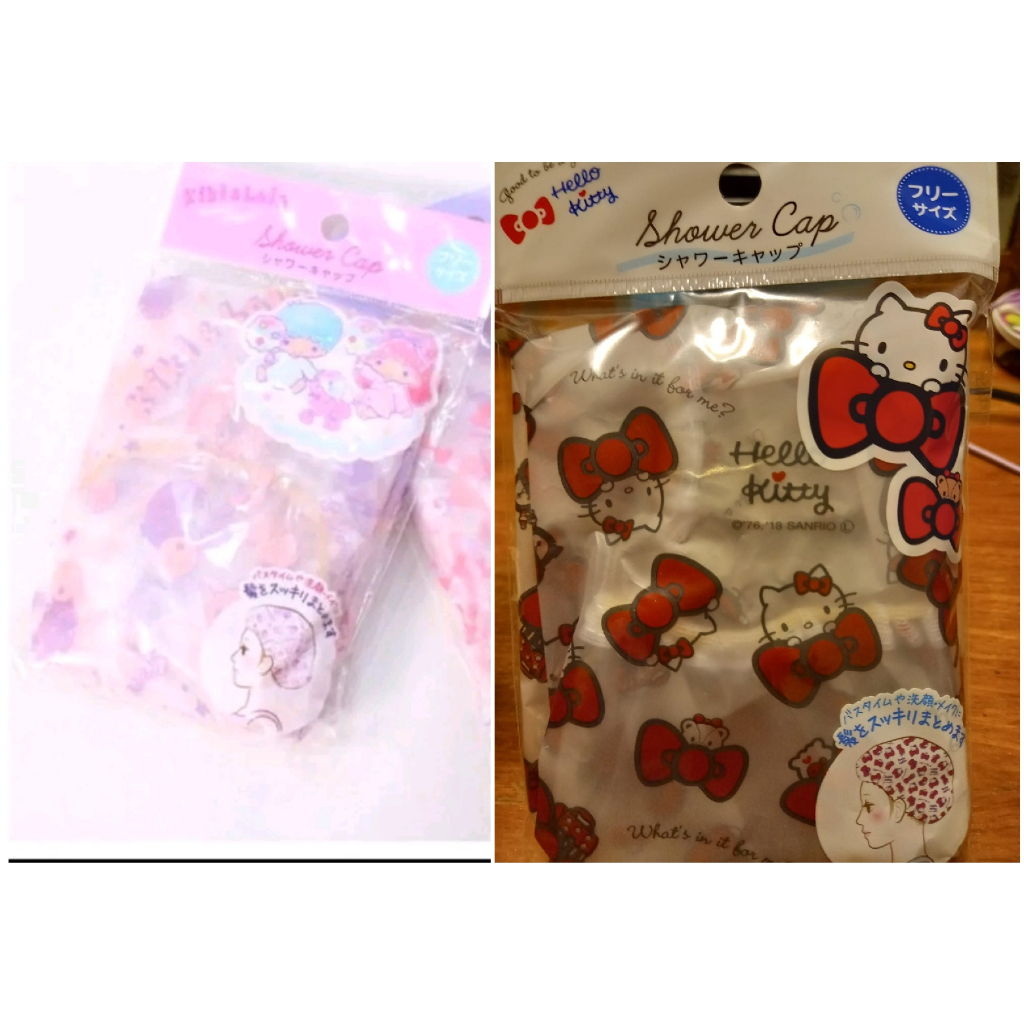 Daiso Sanrio Shower Cap Japan