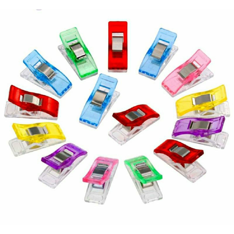 Wonder Clip - klip plastik - pembatas / penjepit bahan kain jepitan