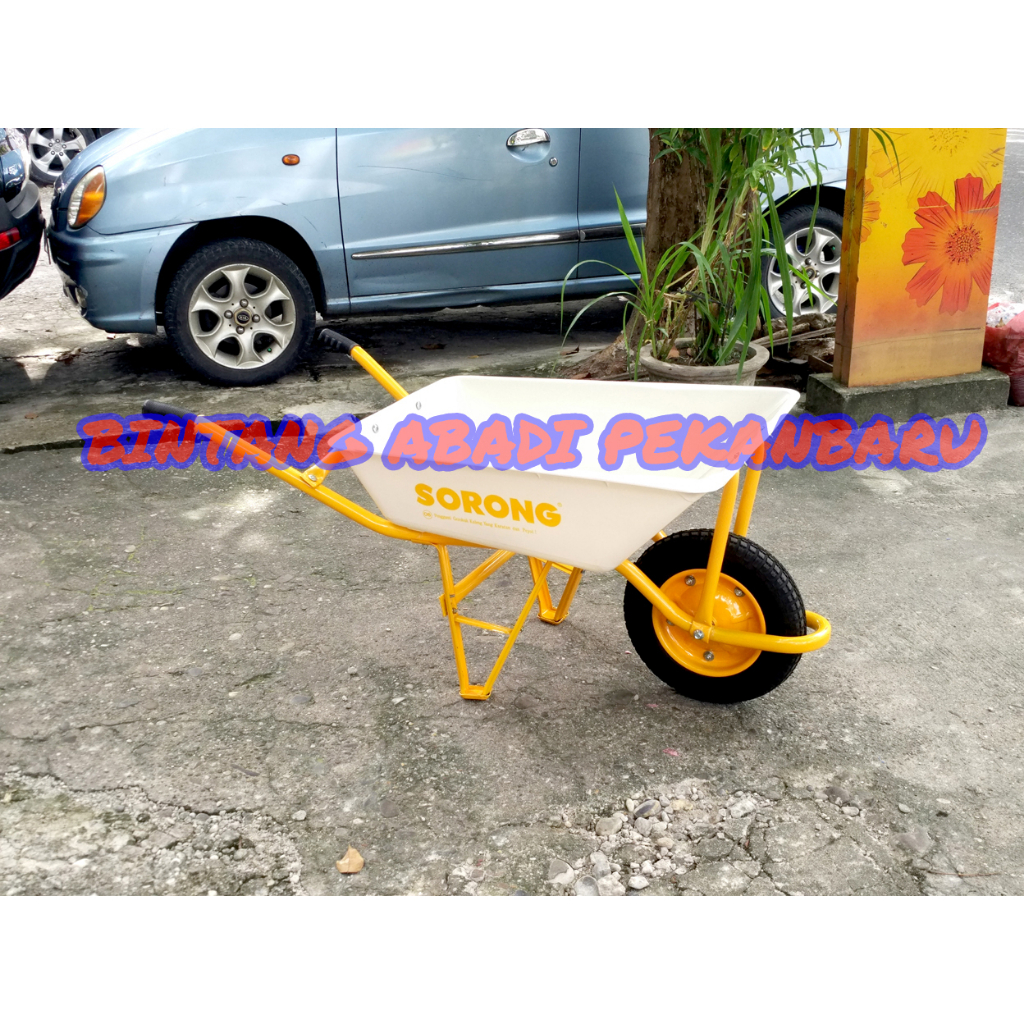 SORONG Angkong Anti Pecah Premium Gerobak Dorong Plastik
