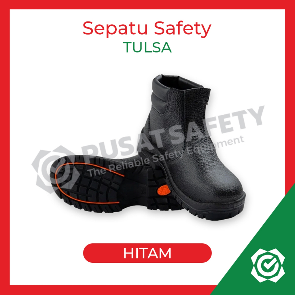 Sepatu Safety Kerja Proyek Krushers Tulsa