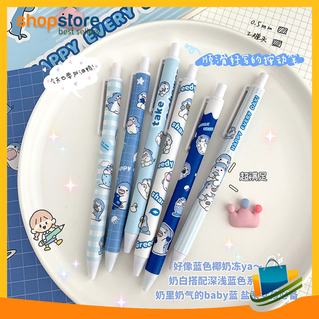 

Pulpen Pelajar Dan Kantor Lucu Cute Pen Gel Motif Baby Shark Import COD 960
