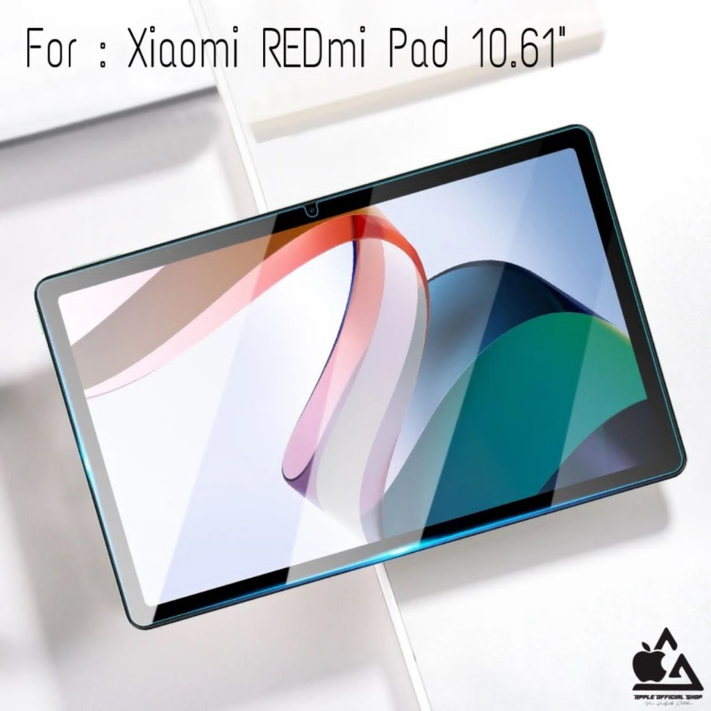 Sarung Flip Book Cover REDmi Pad 10.61”  SARUNG FLIP Smart Cover Smartcase Smartcover Leather Kulit TEMPERED GLASS