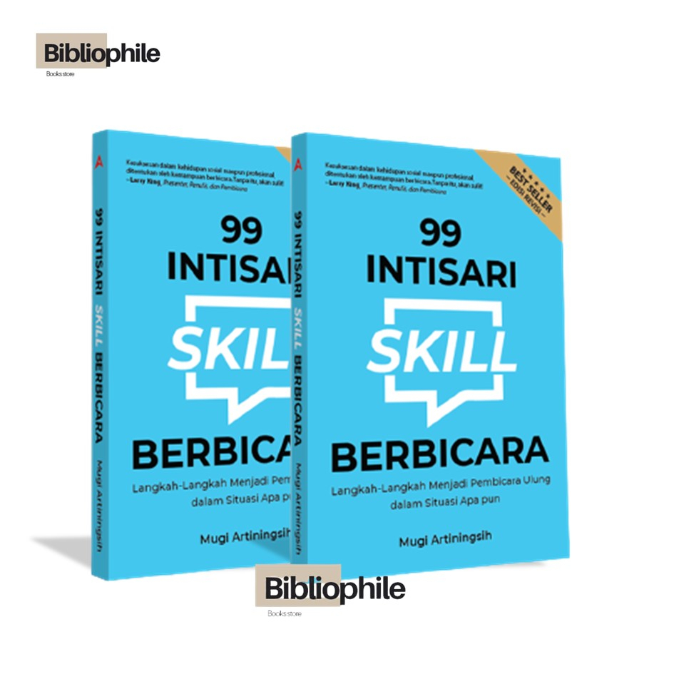 Buku Motivasi Best Seller - 99 Intisari Skill Berbicara