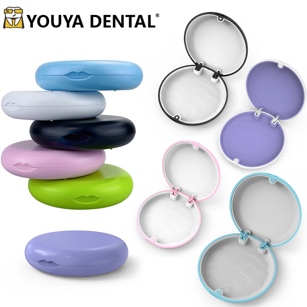 Youya Ready Stock Youya Youya tempat gigi palsu/tempat retainer gigi/tempat aligner gigi/kotak retai