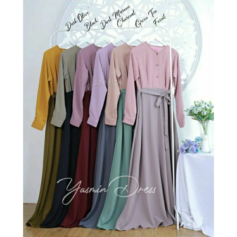 Gamis Wolfis Yasmin Dress by Shadira