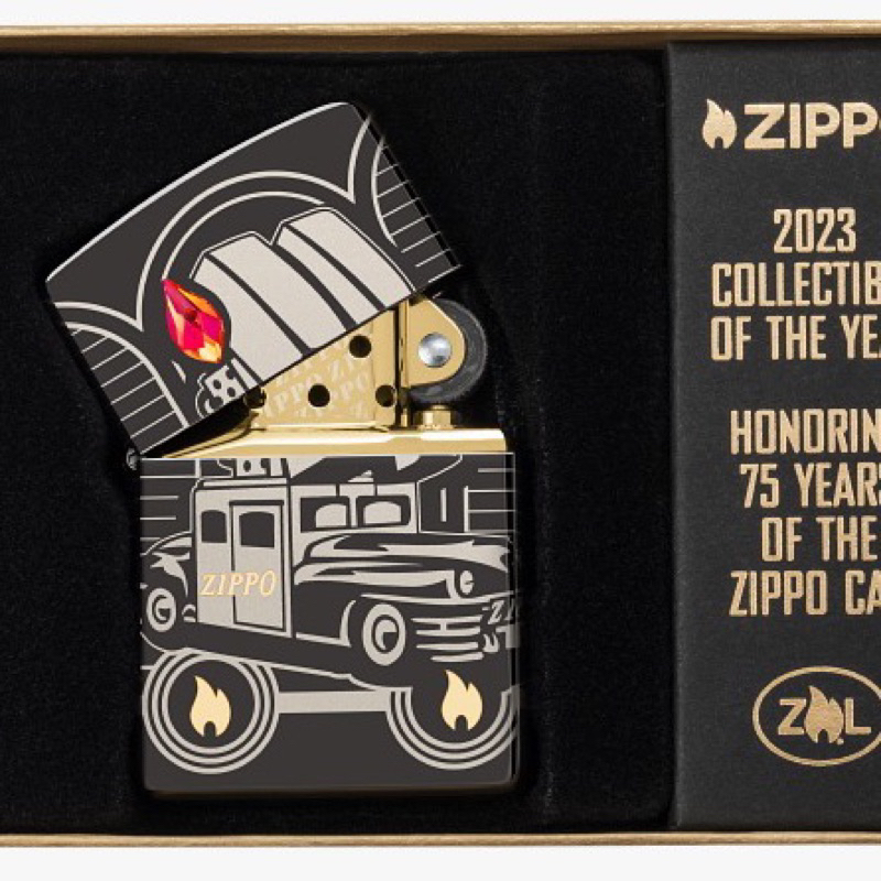 zippo original coty 2023 48692 car 75th limited