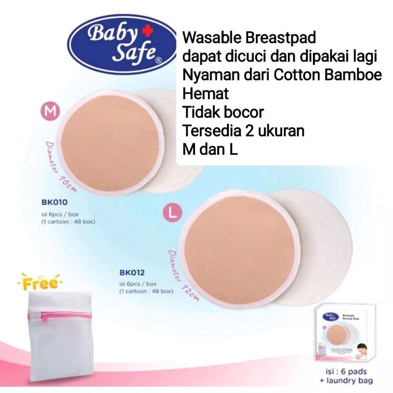 Washable Nursing Pads isi 6