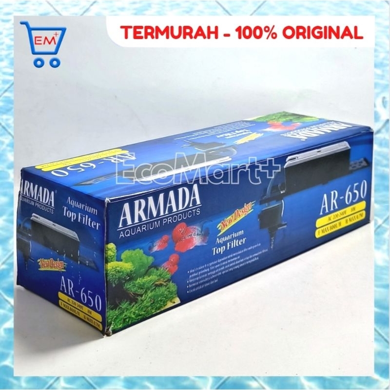 Filter Set ARMADA 650  BOX FILTER SET  Armada AR 650 Aquarium Top Filter