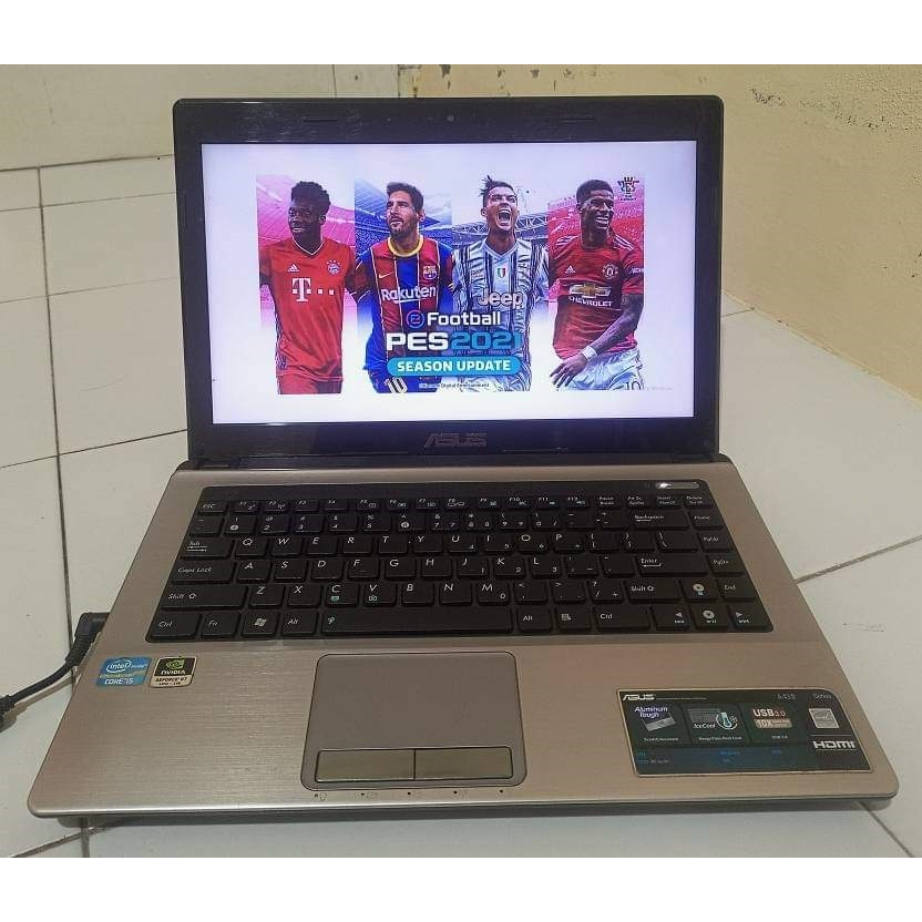 LAPTOP ASUS A43S CORE i5 RAM 8 HDD 466