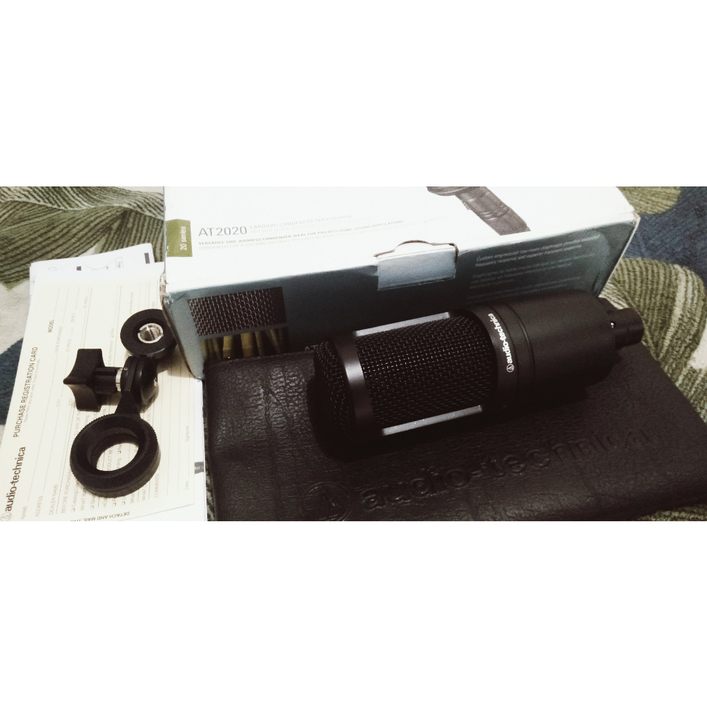 Microphone Mic Audio Technica AT 2020