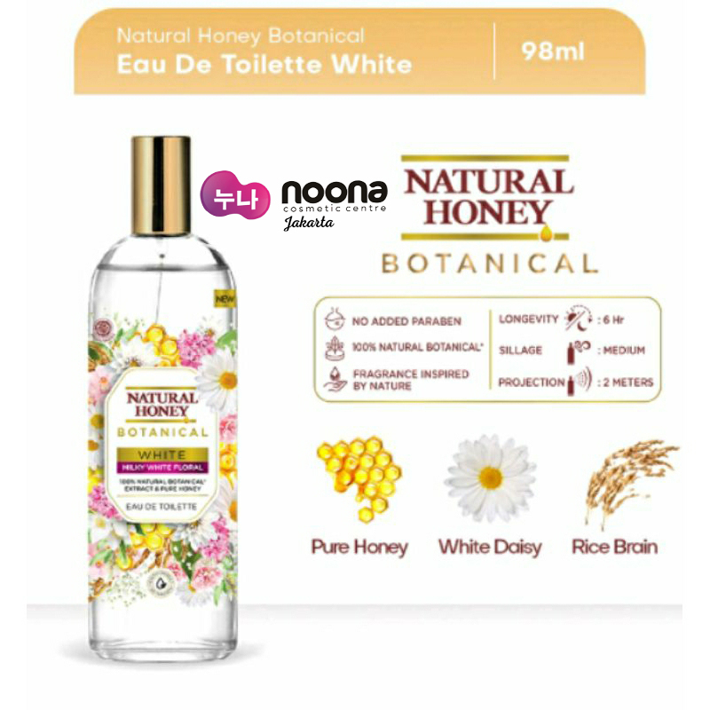 NATURAL HONEY BOTANICAL EAU DE TOILETTE 98ML WHITE