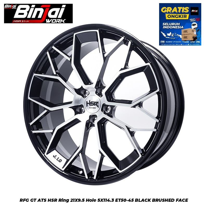 velg mobil hsr wheels original RFG GT ATS ring 21 odyssey alphard elgrand innova zenix camry accord 